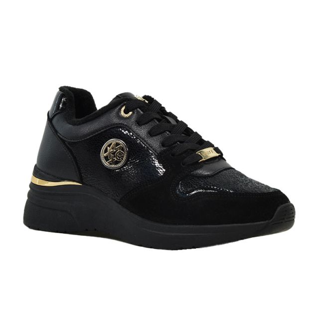 Γυναικεία sneakers MEXX MIRL1003143W-02 MILAL KALLIE BLACK/BLACK 1100 μαύρο