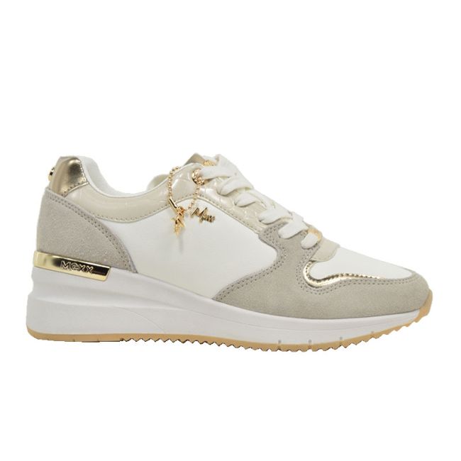 Γυναικεία sneakers MEXX MXK039702W HENA BEIGE/WHITE 2051 μπεζ