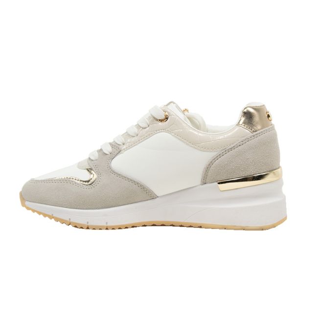 Γυναικεία sneakers MEXX MXK039702W HENA BEIGE/WHITE 2051 μπεζ