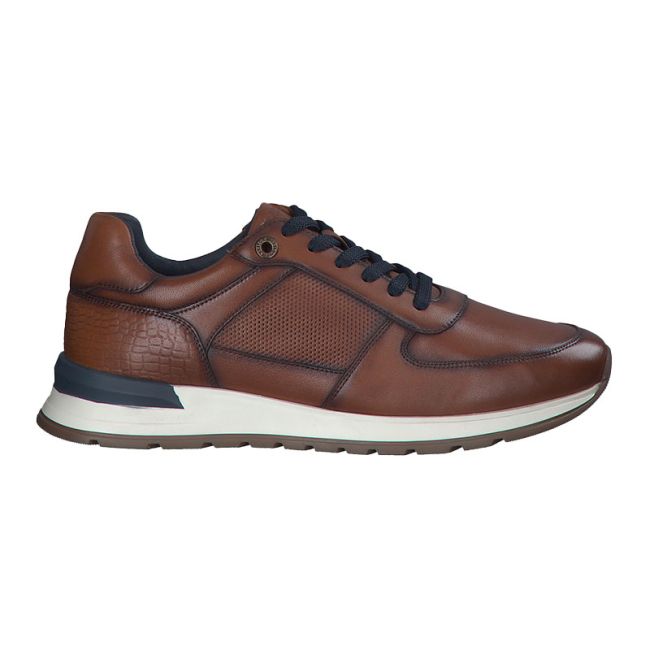 Ανδρικά sneakers s.Oliver 5-13650-43 307 καφέ δέρμα