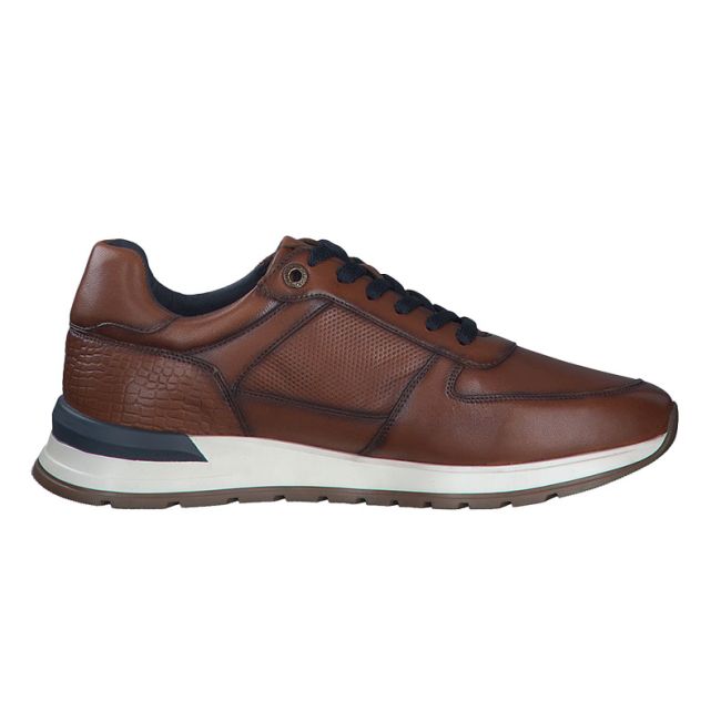 Ανδρικά sneakers s.Oliver 5-13650-43 307 καφέ δέρμα