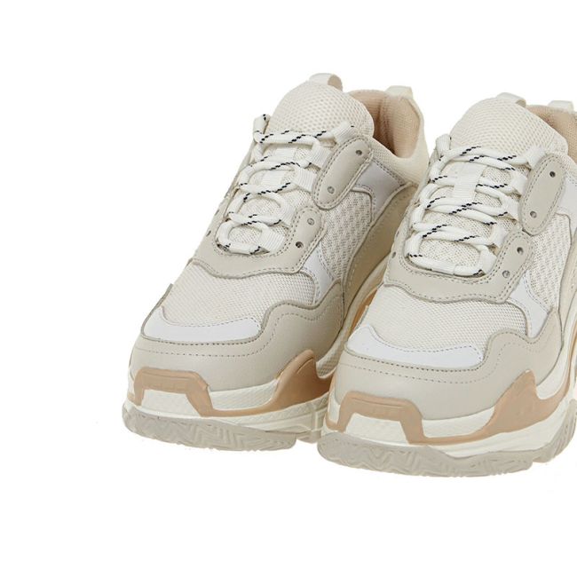 Γυναικεία sneakers Seven 037-16W OFF WHITE/BEIGE U116W037324A05 μπεζ