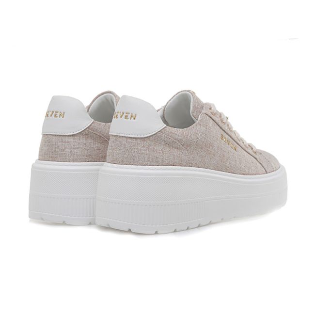 Γυναικεία sneakers Seven 812-19R LT BEIGE CANVAS WHITE U119R81232I505 μπεζ