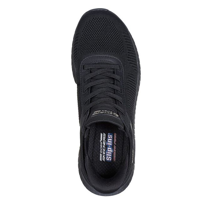 Γυναικεία sneakers SKECHERS 117497 BBK BOBS SQUAD CHAOS-CURRENT MUSE BLACK μαύρο