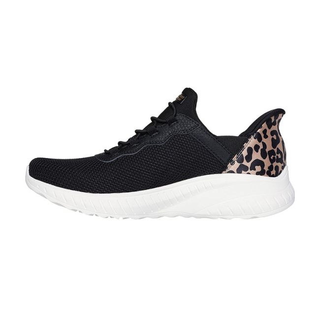 Γυναικεία sneakers SKECHERS 117499/BLK BOBS SQUAD CHAOS-SEIZE THE HOUR BLACK μαύρο