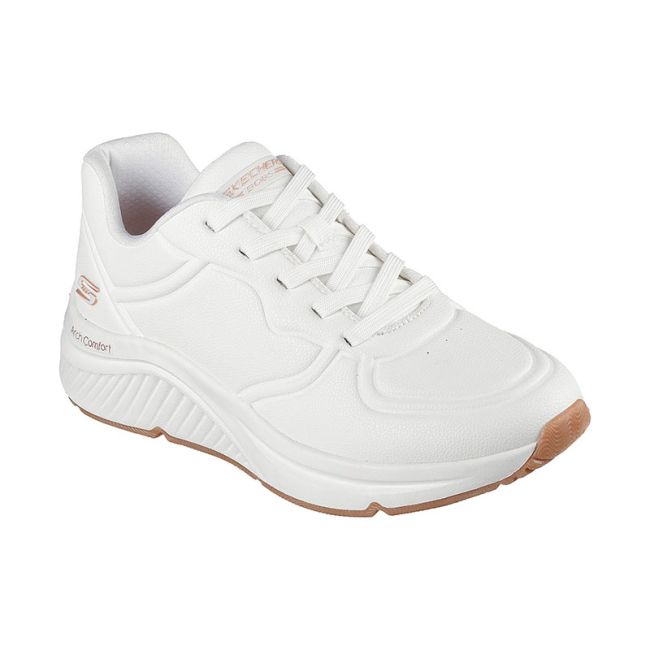 Γυναικεία sneakers SKECHERS 117560/WHT BOBS ARCH COMFORT B SWEET- A BIND WHITE λευκό