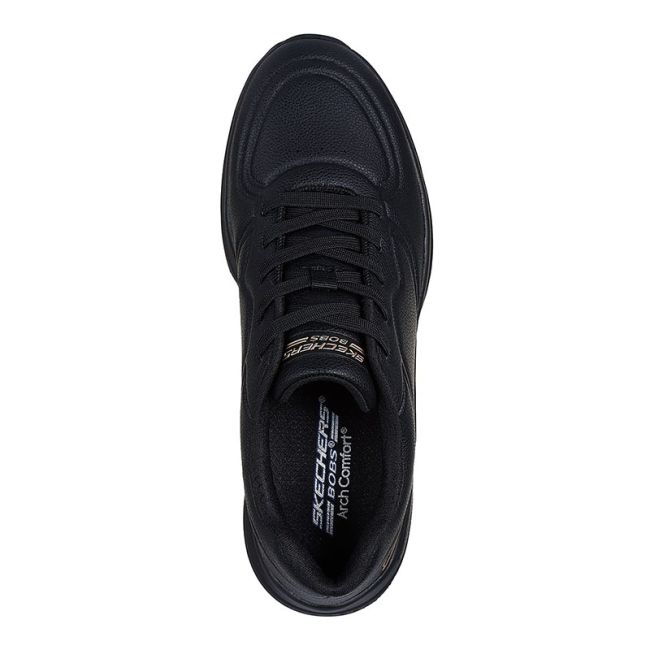 Γυναικεία sneakers SKECHERS 117560/BBK BOBS ARCH COMFORT B SWEET- A BIND  BLACK μαύρο