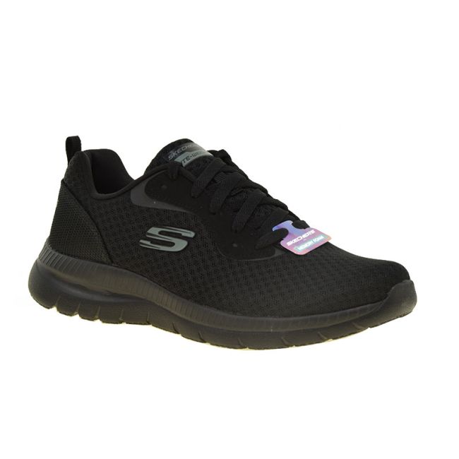 Γυναικεία Sneakers Skechers 12606/BBK BOUNTIFUL BLACK μαύρο