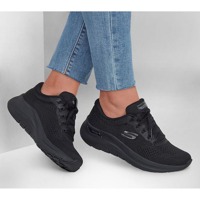 Γυναικεία sneakers SKECHERS 150051/BBK ARCH FIT 2.0-BIG LEAGUE BLACK μαύρο