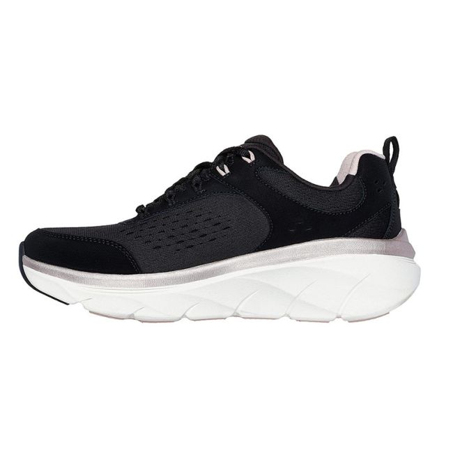 Γυναικεία sneakers SKECHERS 150103/BKRG D'LUX WALKER 2.0- GRADIENT GLAM BLACK/ROSE GOLD μαύρο