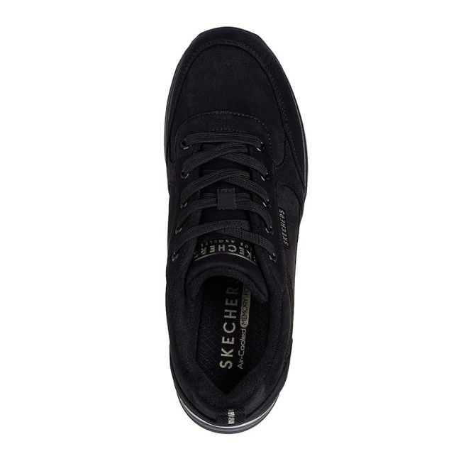 Γυναικεία sneakers SKECHERS 177349/BBK BILLION 2-PRISSY N PLUSH BLACK μαύρο σουέντ