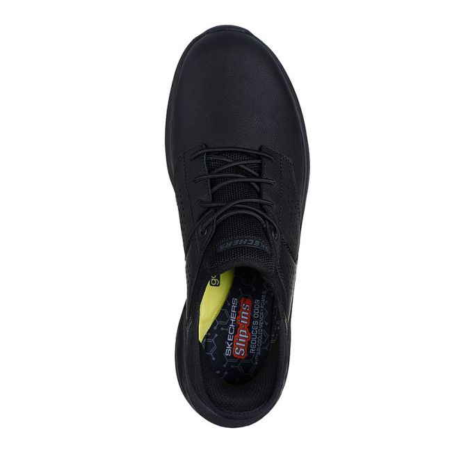 Ανδρικά sneakers SKECHERS 210890/BBK SLADE-MACKLIN BLACK μαύρο