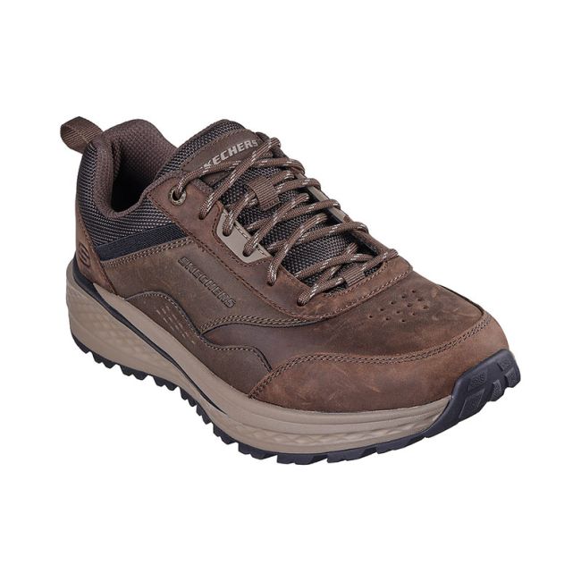 Ανδρικά sneakers SKECHERS 210925/COC SLADE ULTRA-PERAL TO COCOA καφέ δέρμα nubuck