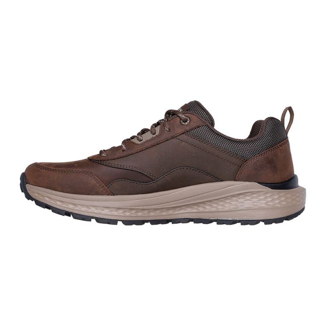 Ανδρικά sneakers SKECHERS 210925/COC SLADE ULTRA-PERAL TO COCOA καφέ δέρμα nubuck