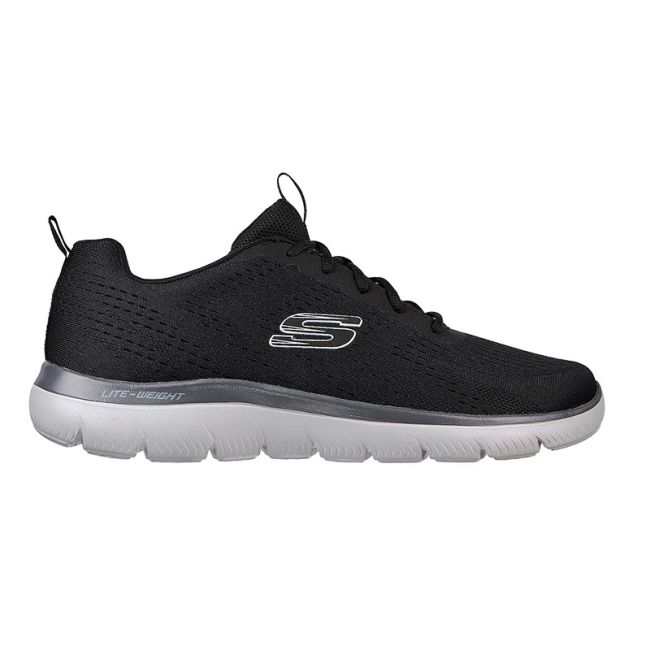 Ανδρικά sneakers SKECHERS 232395/BKCC SUMMITS-TORRE BLACK/CHARCOAL μαύρο