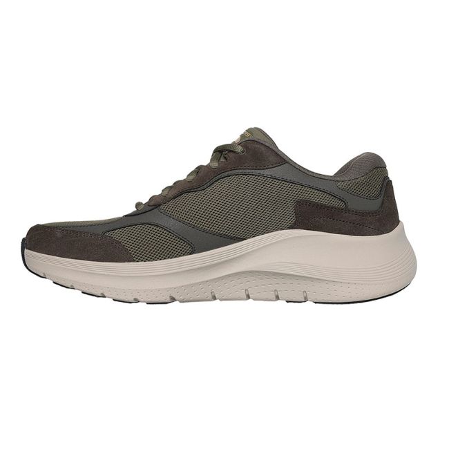 Ανδρικά sneakers SKECHERS 232702/OLV ARCH FIT 2.0-THE KEEP OLIVE λαδί