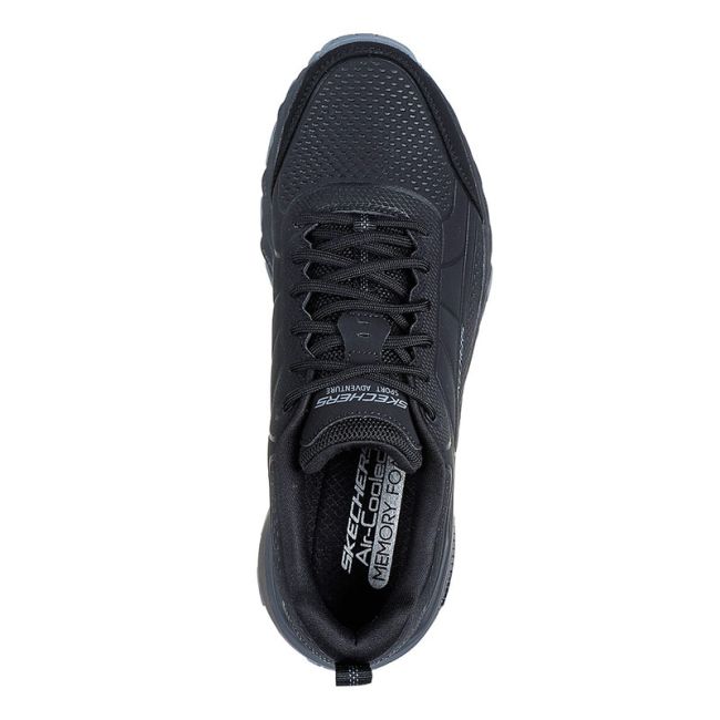 Ανδρικά sneakers SKECHERS 237672/BKCC MAX PROTECT-IRONGAURD BLACK/CHARCOAL μαύρο