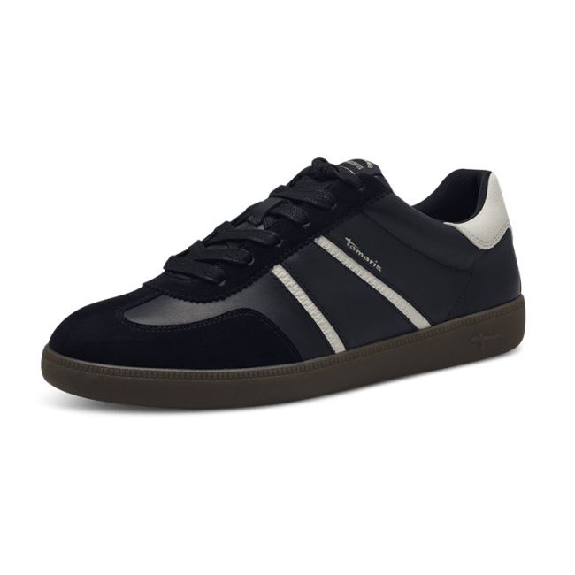 Γυναικεία Sneakers Tamaris 1-23624-43 098 μαύρο δέρμα