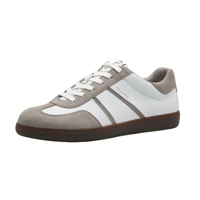 Γυναικεία Sneakers Tamaris 1-23624-43 147 μπεζ δέρμα