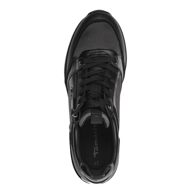 Γυναικεία sneakers Tamaris 1-23703-41 214 μαύρο δέρμα