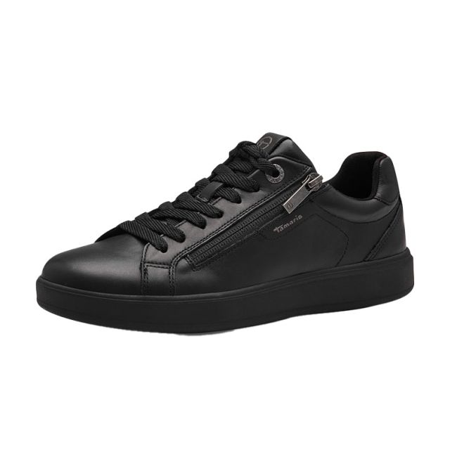 Γυναικεία Sneakers Tamaris 1-23709-43 001 μαύρο δέρμα