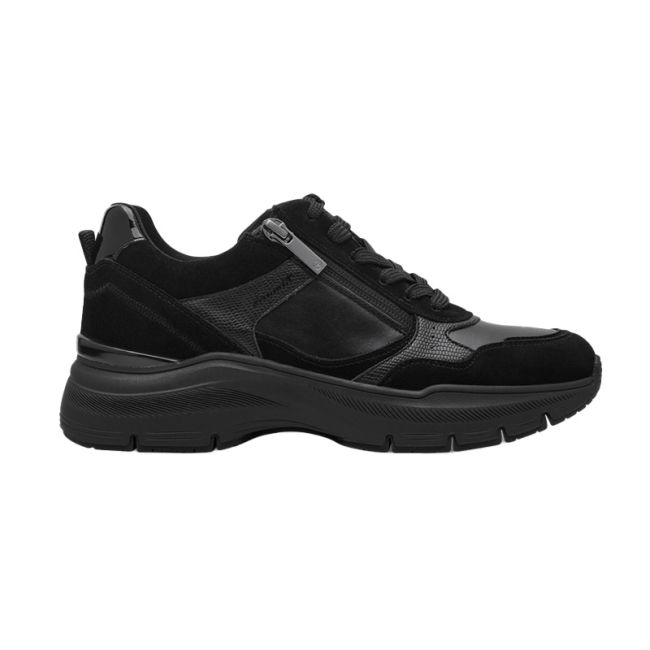 Γυναικεία Sneakers Tamaris 1-23734-42 007 μαύρο δέρμα