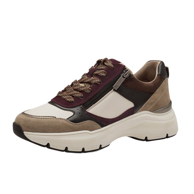 Γυναικεία Sneakers Tamaris 1-23734-42 3A3 κάμελ δέρμα