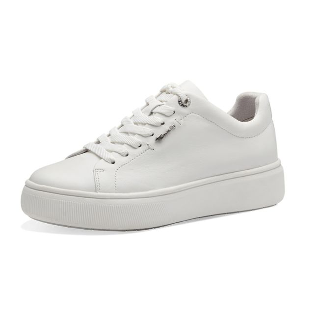 Γυναικεία Sneakers Tamaris 1-23736-42 117 λευκό δέρμα