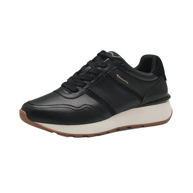 Γυναικεία Sneakers Tamaris 1-23740-43 003 μαύρο δέρμα