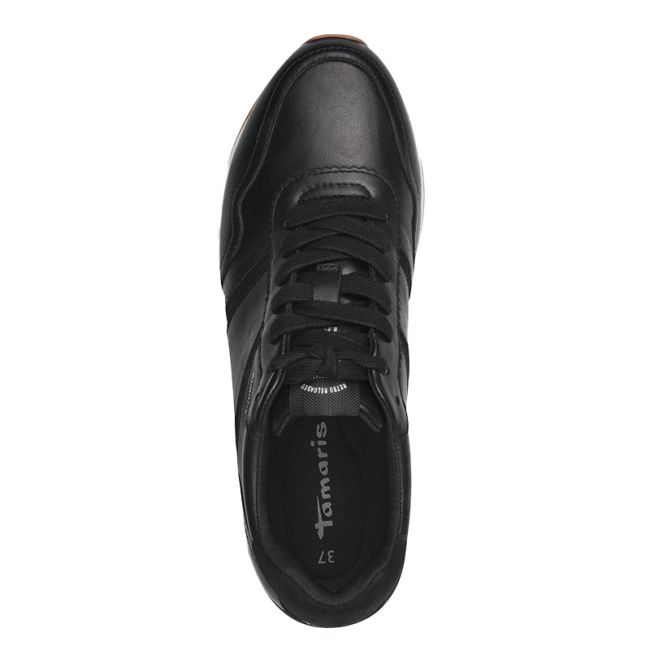 Γυναικεία Sneakers Tamaris 1-23740-43 003 μαύρο δέρμα