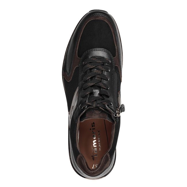 Γυναικεία Sneakers Tamaris 1-23764-43 098 μαύρο δέρμα