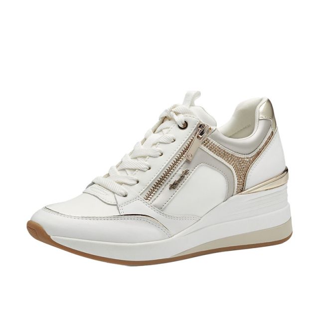 Γυναικεία Sneakers Tamaris 1-23703-41 190 λευκό δέρμα