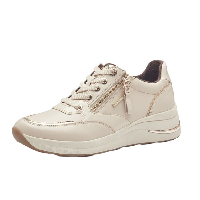 Γυναικεία Sneakers Tamaris Comfort 8-83715-43 411 μπεζ δέρμα