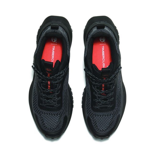 Ανδρικά sneakers Timberland TB0A6DJKENQ1 MOTION ACCESS LOW LACE SNEAKER BLACKOUT KNIT μαύρο