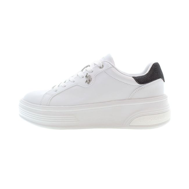 Γυναικεία sneakers U.S.POLO ASSN ASUKA005A-WHI-BLK01 λευκό