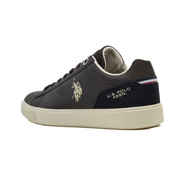 Ανδρικά sneakers U.S.POLO ASSN TYMES006A-BRW PU SYNTH. LEATHER-NYLON καφέ