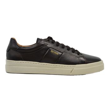 Ανδρικά sneakers BOSS AZ211 BRW CONTADOR καφέ δέρμα