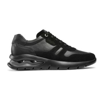 Ανδρικά sneakers Callaghan 45416 LUXE NEGRO VENTO μαύρο δέρμα