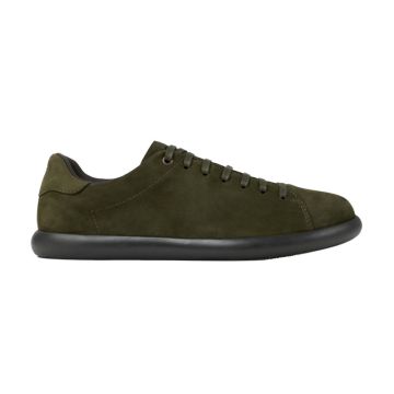 Ανδρικά sneakers Camper K101003-0002 Pelotas Soller Drybuck Ufo/PSoller Meteor Green λαδί δέρμα nubuk