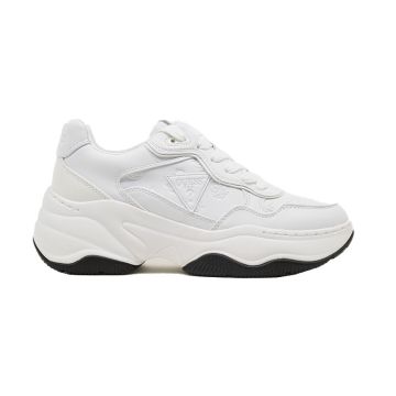 Γυναικεία sneakers GUESS HAPYY FLPHAPFAL12 WHITE λευκό