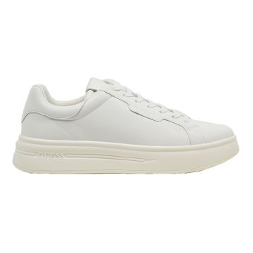 Ανδρικά sneakers GUESS FMPWINELE12-WHITE WINNO λευκό δέρμα