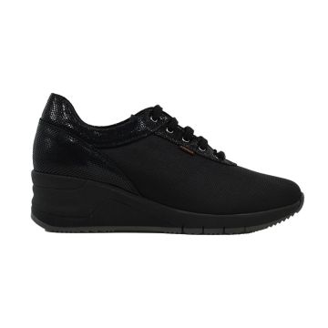 Γυναικεία Sneakers Ragazza 0329 μαύρο δέρμα