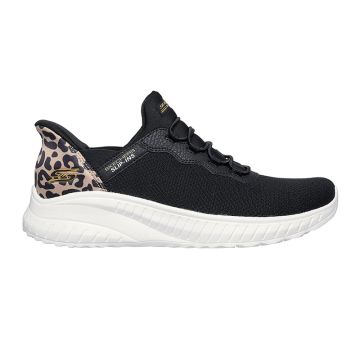 Γυναικεία sneakers SKECHERS 117499/BLK BOBS SQUAD CHAOS-SEIZE THE HOUR BLACK μαύρο