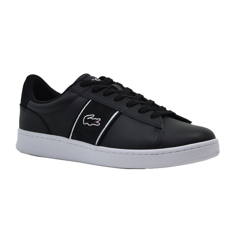 Ανδρικά sneakers Lacoste CARNABY SET CGR 2241 SMA BLK/WHT 748SMA0013312 μαύρο δέρμα φωτογραφία