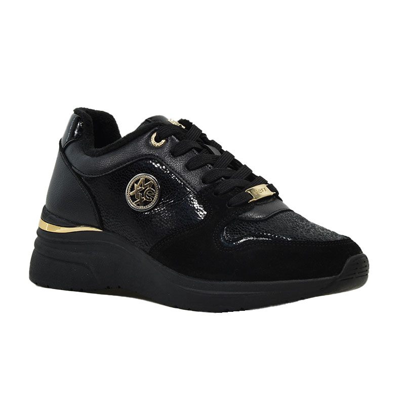 Γυναικεία sneakers MEXX MIRL1003143W-02 MILAL KALLIE BLACK/BLACK 1100 μαύρο φωτογραφία