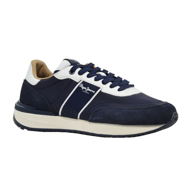 Ανδρικά Sneakers Pepe Jeans PMS60038 595 BUSTER CLUB M 595NAVY μπλε φωτογραφία