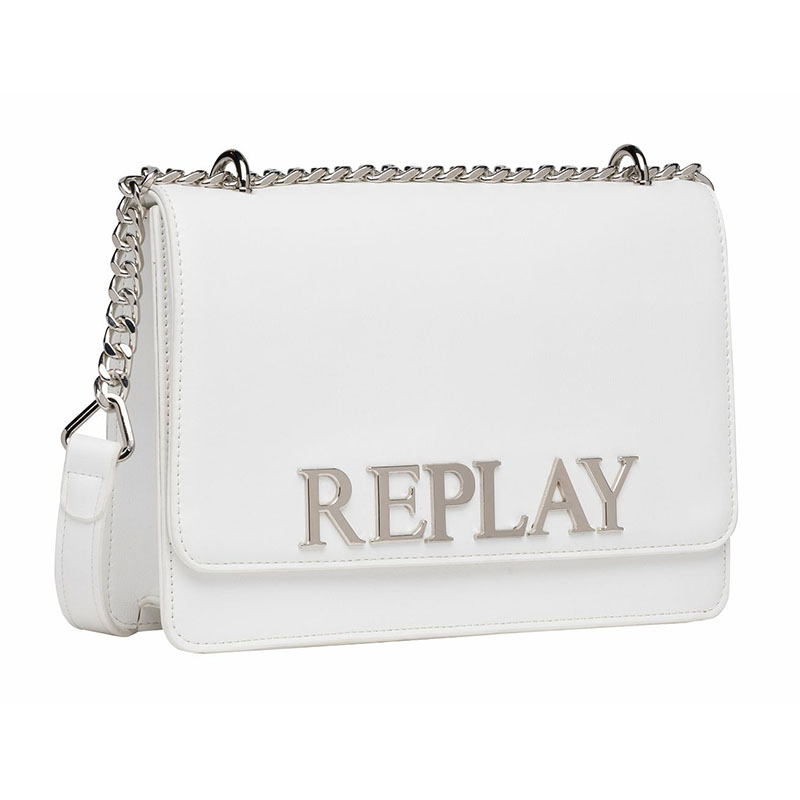  Γυναικεία τσάντα crossbody/χιαστί REPLAY FW3000. 001 A0362B .001 λευκό 2025