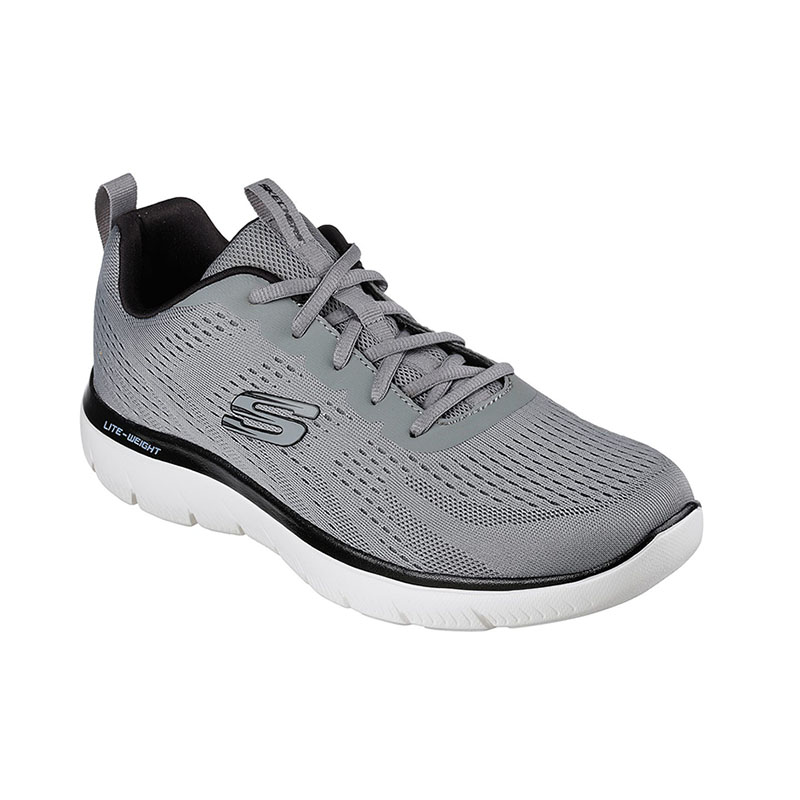 Ανδρικά sneakers SKECHERS 232395/GYBK SUMMITS-TORRE GRAY/BLACK γκρι φωτογραφία