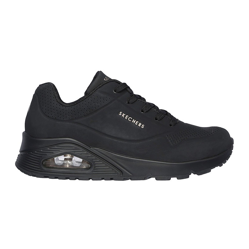 SKECHERS Γυναικεία sneakers SKECHERS 73690/BBK UNO-STAND ON AIR BLACK μαύρο