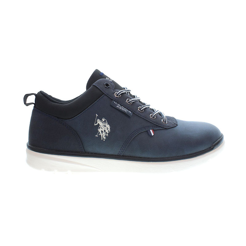 U.S.Polo Assn. Ανδρικά sneakers U.S.POLO ASSN YGOR009-DBL001 PU SYNTH. LEATHER-TEXTILE μπλε